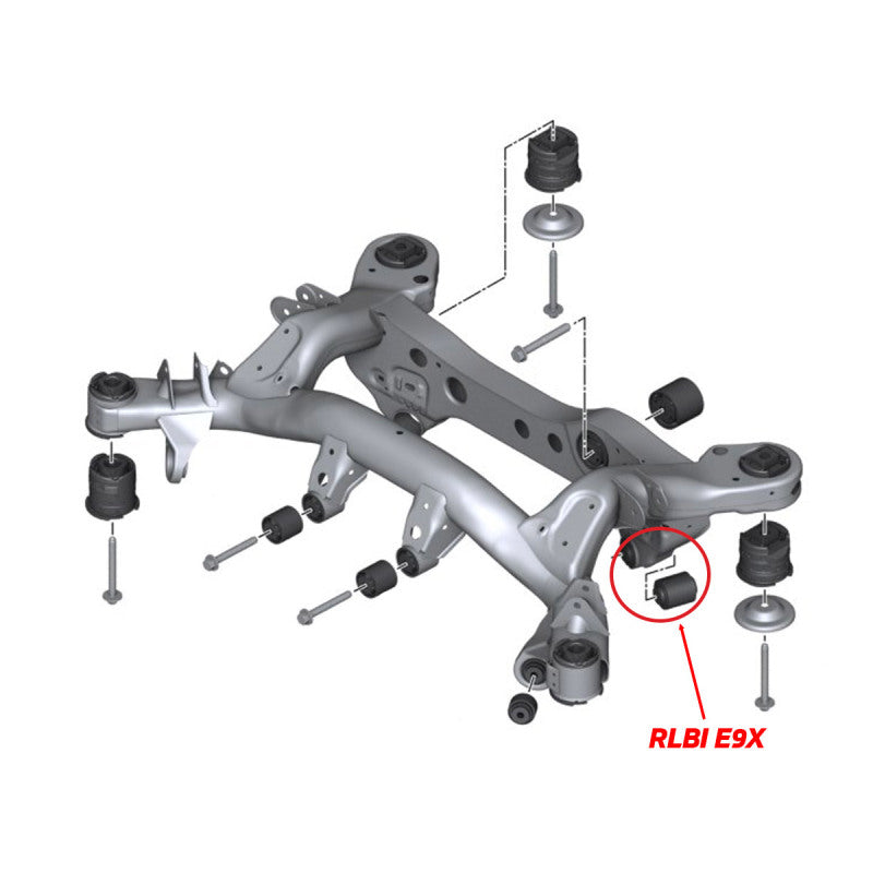 SPL Parts 06-13 BMW E80/E82/E82M / 06-13 BMW E90/E91/E92/E93 Rear Lower Control Arm Inner Bushing - SPL Parts SPPSPL RLBI E9X