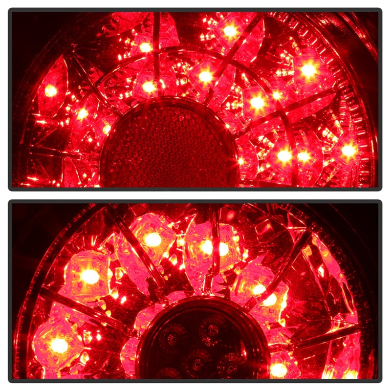 Spyder 01-03 Lexus IS300 LED Tail Lights w/Inner Trunk Lights - Smoke (ALT-YD-LIS300-LED-SET-SM) - Black Ops Auto Works