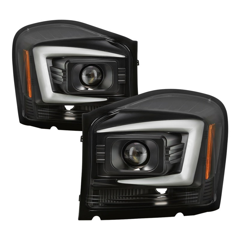 Spyder 04-06 Dodge Durango Projector Headlights - Black PRO-YD-DDU04-LB-BK - Black Ops Auto Works