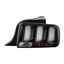 Load image into Gallery viewer, Spyder 05-09 Ford Mustang (White Light Bar) LED Tail Lights - Black ALT-YD-FM05V3-LED-BK - Black Ops Auto Works