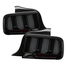 Load image into Gallery viewer, Spyder 05-09 Ford Mustang (White Light Bar) LED Tail Lights - Smoke ALT-YD-FM05V3-LED-SM - Black Ops Auto Works