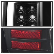 Load image into Gallery viewer, Spyder 07-13 GMC Sierra 1500 V2 Light Bar LED Tail Lights - Black (ALT-YD-GS07V2-LBLED-BK) - Black Ops Auto Works