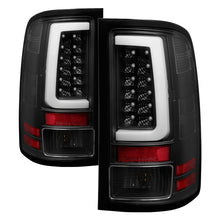 Load image into Gallery viewer, Spyder 07-13 GMC Sierra 1500 V2 Light Bar LED Tail Lights - Black (ALT-YD-GS07V2-LBLED-BK) - Black Ops Auto Works