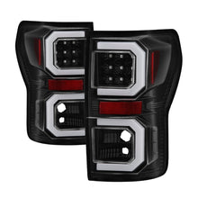 Load image into Gallery viewer, Spyder 07-13 Toyota Tundra V2 Light Bar LED Tail Lights - Black ALT-YD-TTU07V2-LB-BK - Black Ops Auto Works