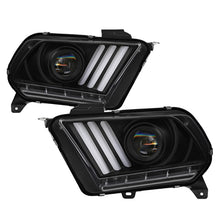 Load image into Gallery viewer, Spyder 13-14 Ford Mustang (HID Only) Projector Headlights w/Turn Signals - Blk PRO-YD-FM13HID-BK - Black Ops Auto Works