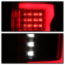 Load image into Gallery viewer, Spyder 15-18 Ford F-150 LED Tail Lights (w/Blind Spot) - Red Clear (ALT-YD-FF15015BS-LBLED-RC) - Black Ops Auto Works