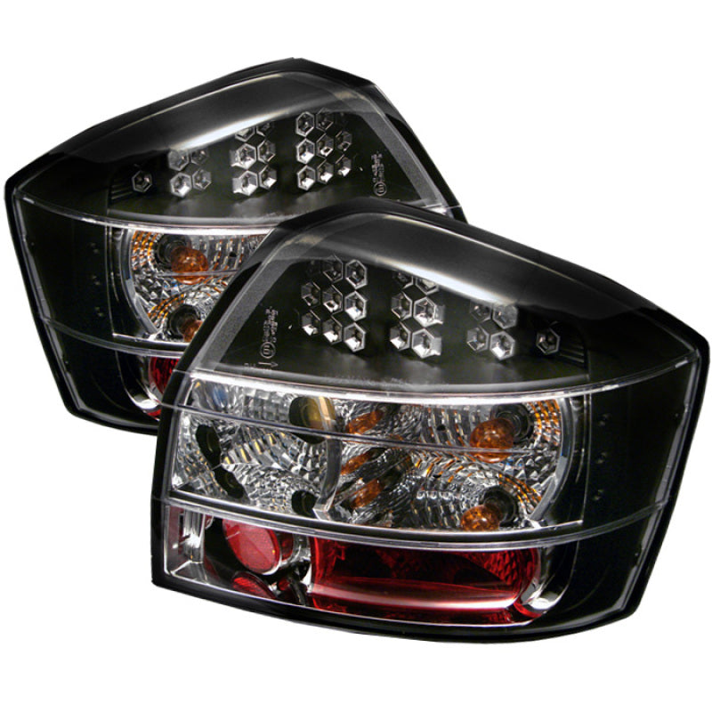 Spyder Audi A4 02-05 LED Tail Lights Black ALT-YD-AA402-LED-BK - Black Ops Auto Works