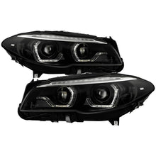 Load image into Gallery viewer, Spyder BMW 5 Series F10 11-13 Xenon/HID AFS Projector Headlights - Black PRO-YD-BMWF10HIDAFS-SEQ-BK - Black Ops Auto Works