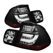Load image into Gallery viewer, Spyder BMW E46 3-Series 02-05 4Dr Light Bar Style LED Tail Lights Black ALT-YD-BE4602-4D-LBLED-BK - Black Ops Auto Works
