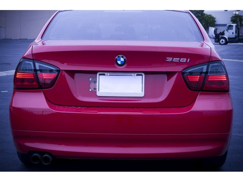 Spyder BMW E90 3-Series 06-08 4Dr LED Tail Lights Red Smoke ALT-YD-BE9006-LED-RS - Black Ops Auto Works