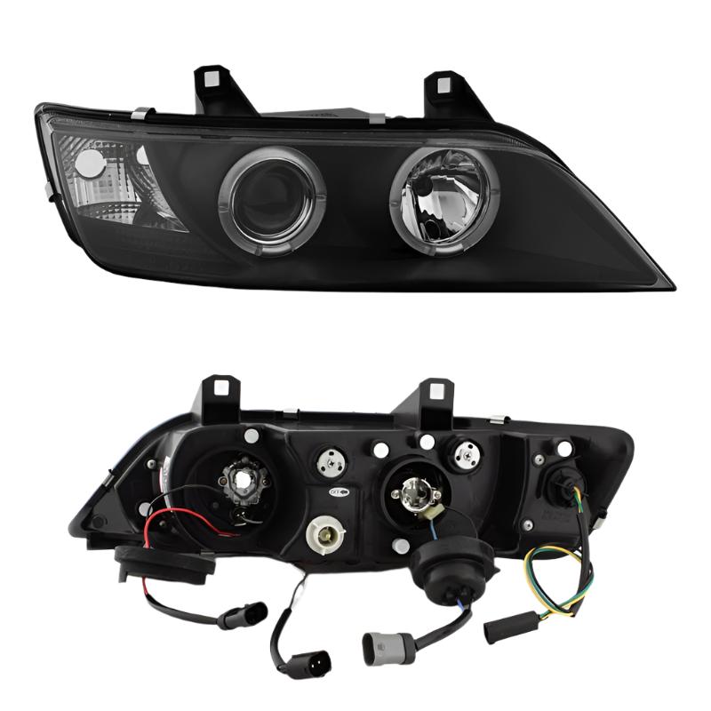 Spyder BMW Z3 96-02 Projector Headlights LED Halo Black High H1 Low H1 PRO-YD-BMWZ396-HL-BK - Black Ops Auto Works