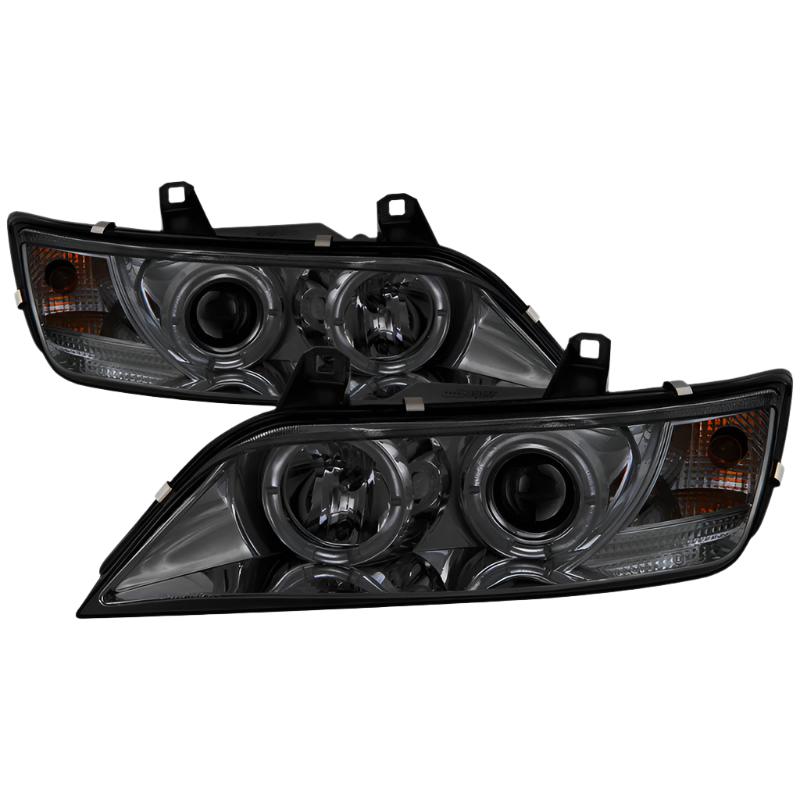 Spyder BMW Z3 96-02 Projector Headlights LED Halo Smoke High H1 Low H1 PRO-YD-BMWZ396-HL-SM - Black Ops Auto Works