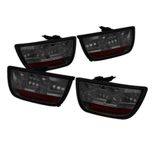 Load image into Gallery viewer, Spyder Chevy Camaro 10-13 LED Tail Lights Smoke ALT-YD-CCAM2010-LED-SM - Black Ops Auto Works