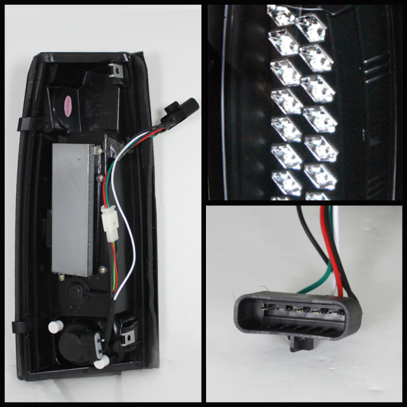 Spyder Chevy C/K Series 1500 88-98/Blazer 92-94 LED Tail Lights Blk ALT-YD-CCK88-LED-BK - Black Ops Auto Works