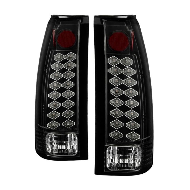 Spyder Chevy C/K Series 1500 88-98/Blazer 92-94 LED Tail Lights Blk ALT-YD-CCK88-LED-BK - Black Ops Auto Works