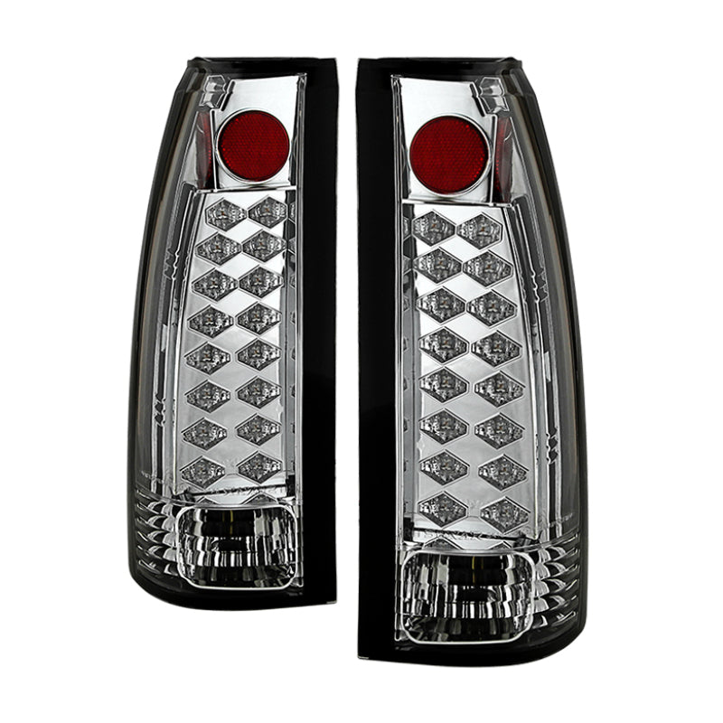 Spyder Chevy C/K Series 1500 88-98/Blazer 92-94 LED Tail Lights Chrm ALT-YD-CCK88-LED-C - Black Ops Auto Works
