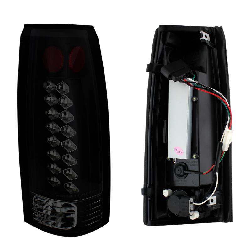Spyder Chevy C/K Series 1500 88-98/GMC Sierra 88-98 LED Tail Lights Blk Smke ALT-YD-CCK88-LED-BSM - Black Ops Auto Works