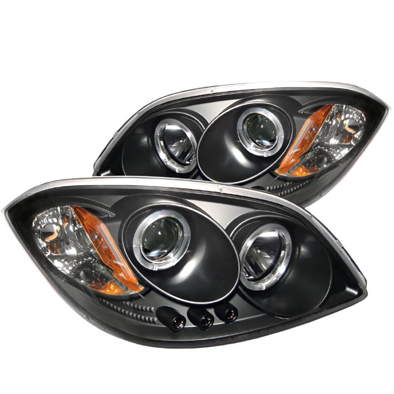 Spyder Chevy Cobalt 05-10/Pontiac G5 07-09 Projector Headlights LED Halo LED Blk PRO-YD-CCOB05-HL-BK - Black Ops Auto Works