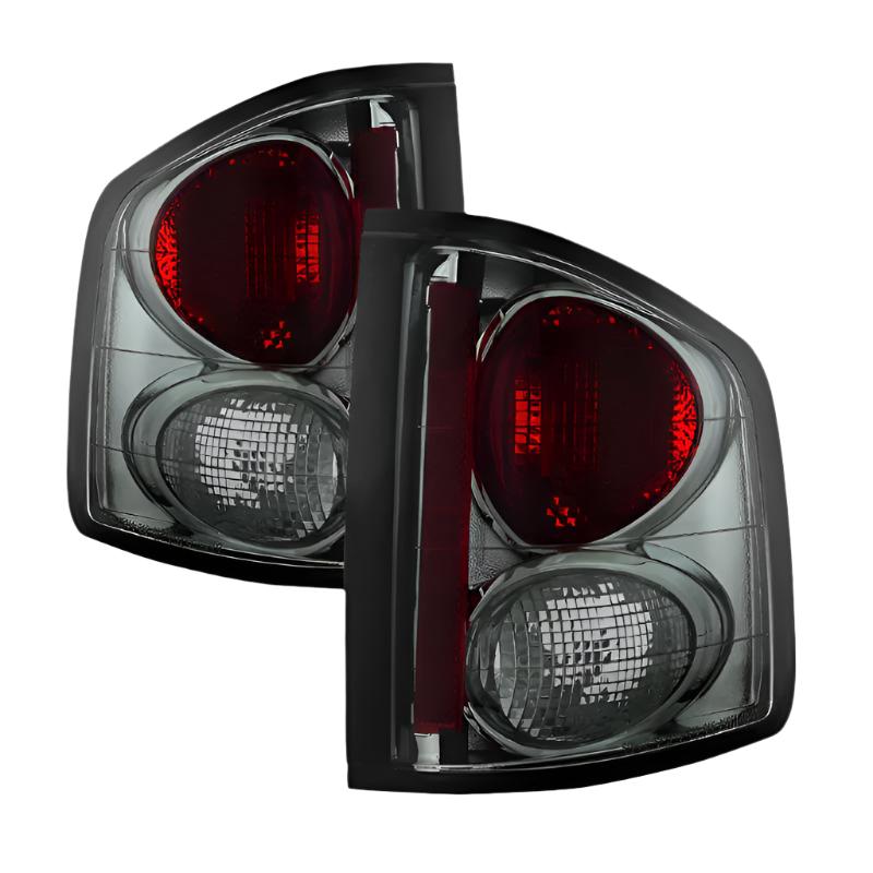 Spyder Chevy S10 94-04/GMC Sonoma 94-04/Isuzu Hombre 96-00 Euro Tail Lights Smke ALT-YD-CS1094-SM - Black Ops Auto Works
