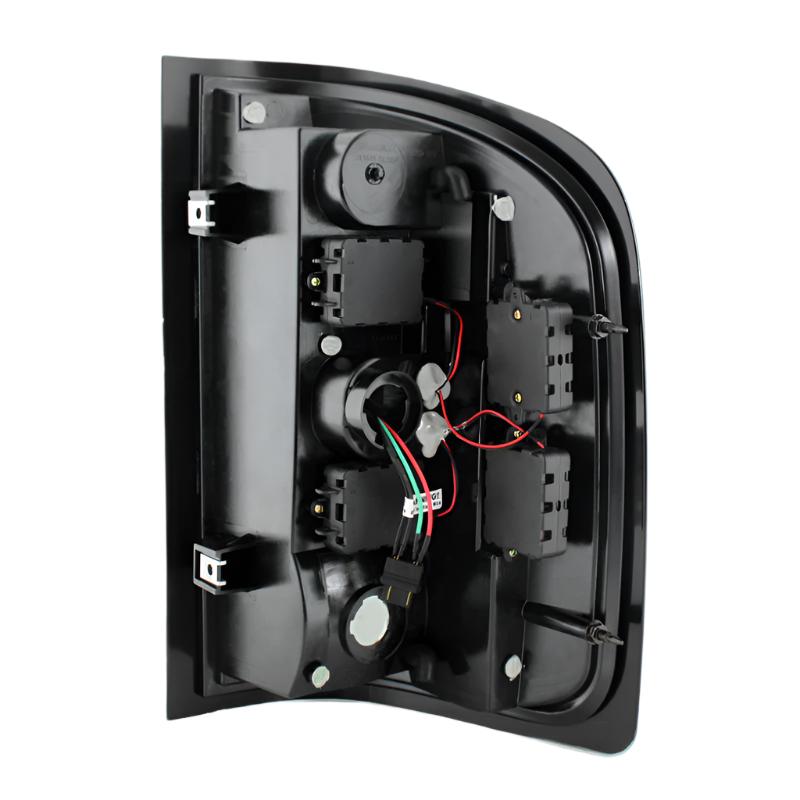 Spyder Chevy Silverado 07-13 LED Tail Lights Blk Smke ALT-YD-CS07-LED-BSM - Black Ops Auto Works