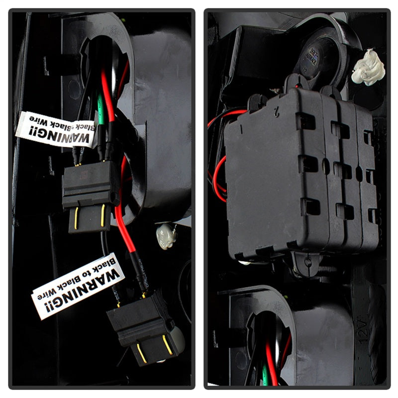 Spyder Chevy Silverado 1500 03-06 (Does Not Fit Stepside)LED Tail Lights Smke ALT-YD-CS03-LED-SM - Black Ops Auto Works