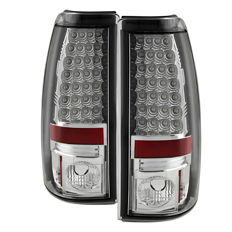 Spyder Chevy Silverado 1500/2500 03-06 (Does Not Fit Stepside)LED Tail Lights Chrm ALT-YD-CS03-LED-C - Black Ops Auto Works