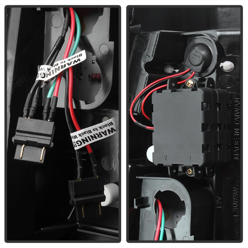 Spyder Chevy Silverado 1500/2500 03-06 Version 2 LED Tail Lights - Chrome ALT-YD-CS03V2-LED-C - Black Ops Auto Works