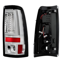 Load image into Gallery viewer, Spyder Chevy Silverado 1500/2500 03-06 Version 2 LED Tail Lights - Chrome ALT-YD-CS03V2-LED-C - Black Ops Auto Works