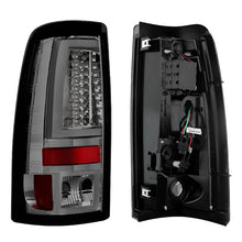Load image into Gallery viewer, Spyder Chevy Silverado 1500/2500 99-02 Version 2 LED Tail Lights - Smoke ALT-YD-CS99V2-LED-SM - Black Ops Auto Works