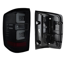 Load image into Gallery viewer, Spyder Chevy Silverado 16-17 Light Bar LED Tail Lights - Black Smoke ALT-YD-CS16-LED-BSM - Black Ops Auto Works