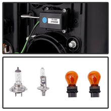 Load image into Gallery viewer, Spyder Chevy Silverado 2014-16 2500 HD Projector Headlights Light Bar DRL Blk PRO-YD-CSHD14-LBDRL-BK - Black Ops Auto Works