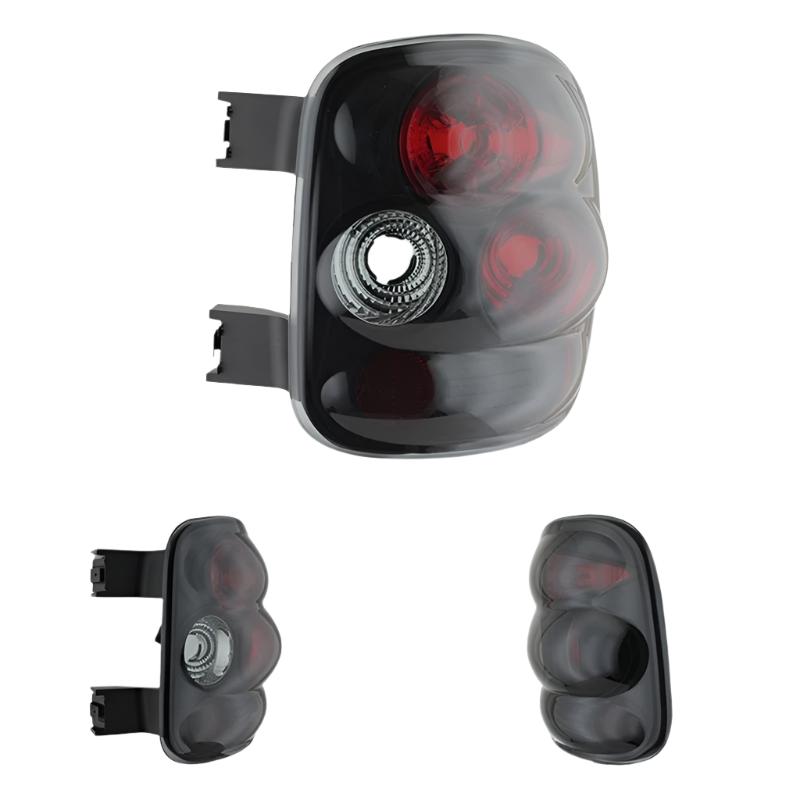 Spyder Chevy Silverado Stepside 99-04 Euro Style Tail Lights Black Smoke ALT-YD-CS99STS-BSM - Black Ops Auto Works