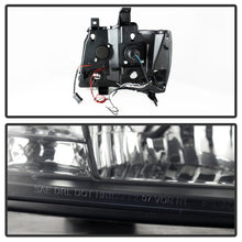 Load image into Gallery viewer, Spyder Chevy Suburban 1500 07-14 Projector Headlights LED Halo LED Blk Smke PRO-YD-CSUB07-HL-BSM - Black Ops Auto Works