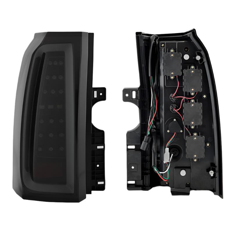 Spyder Chevy Tahoe / Suburban 15-17 LED Tail Lights - Black Smoke (ALT-YD-CTA15-LED-BSM) - Black Ops Auto Works