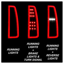 Load image into Gallery viewer, Spyder Chevy Tahoe / Suburban 15-17 LED Tail Lights - Black Smoke (ALT-YD-CTA15-LED-BSM) - Black Ops Auto Works