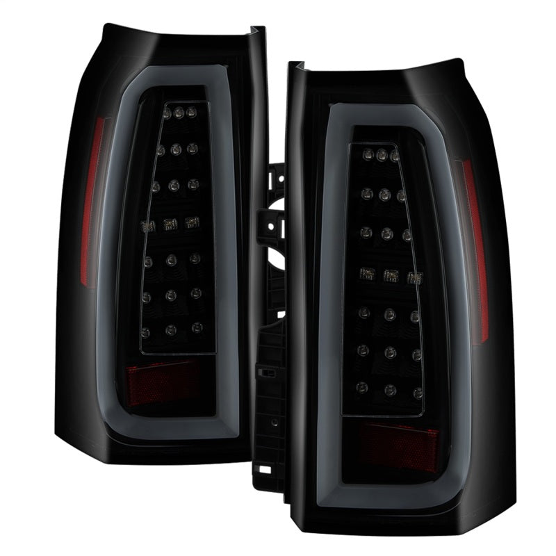 Spyder Chevy Tahoe / Suburban 15-17 LED Tail Lights - Black Smoke (ALT-YD-CTA15-LED-BSM) - Black Ops Auto Works