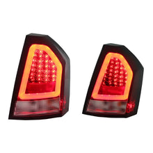 Load image into Gallery viewer, Spyder Chrysler 300C 08-10 V2 Light Bar LED Tail Lights - Red Clear ALT-YD-C308V2-LED-RC - Black Ops Auto Works