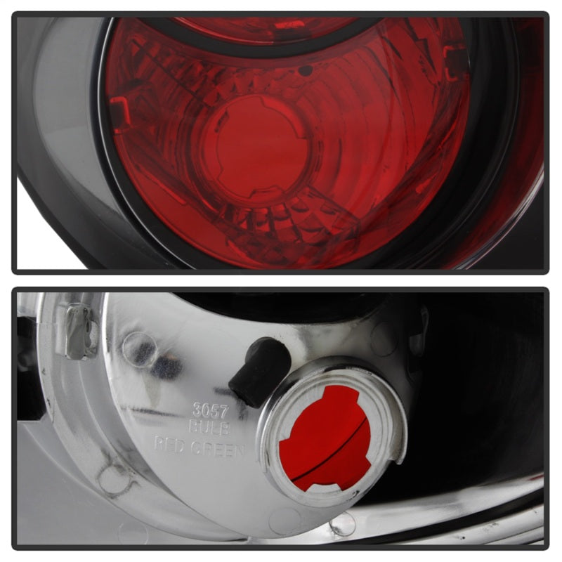 Spyder Dodge Caravan/Grand Caravan 01-07 Euro Style Tail Lights Black ALT-YD-DC01-BK - Black Ops Auto Works