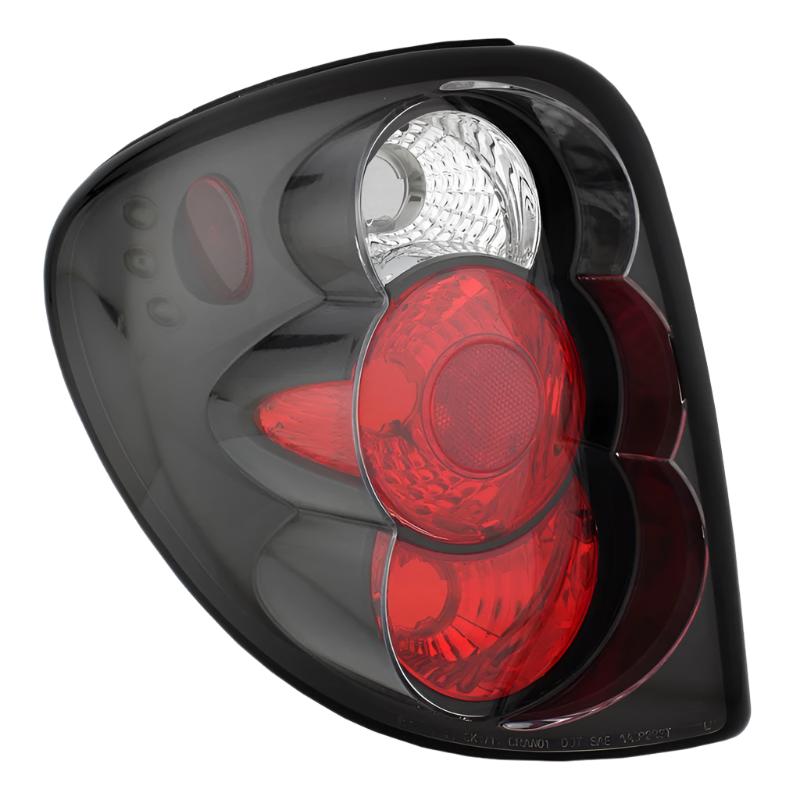 Spyder Dodge Caravan/Grand Caravan 01-07 Euro Style Tail Lights Black ALT-YD-DC01-BK - Black Ops Auto Works