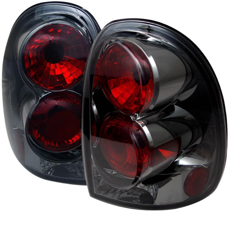 Spyder Dodge Caravan/Grand Caravan 96-00Euro Style Tail Lights Smoke ALT-YD-DC96-SM - Black Ops Auto Works