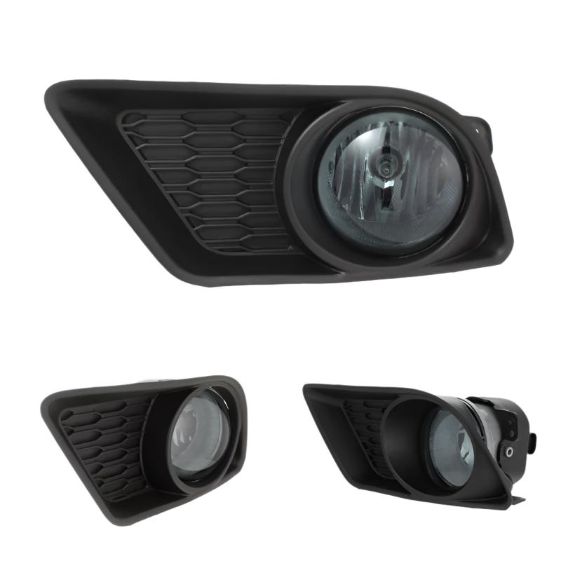 Spyder Dodge Charger 2011-2014 OEM Style Fog Lights W/Switch- Smoke FL-DCH2011-SM - Black Ops Auto Works