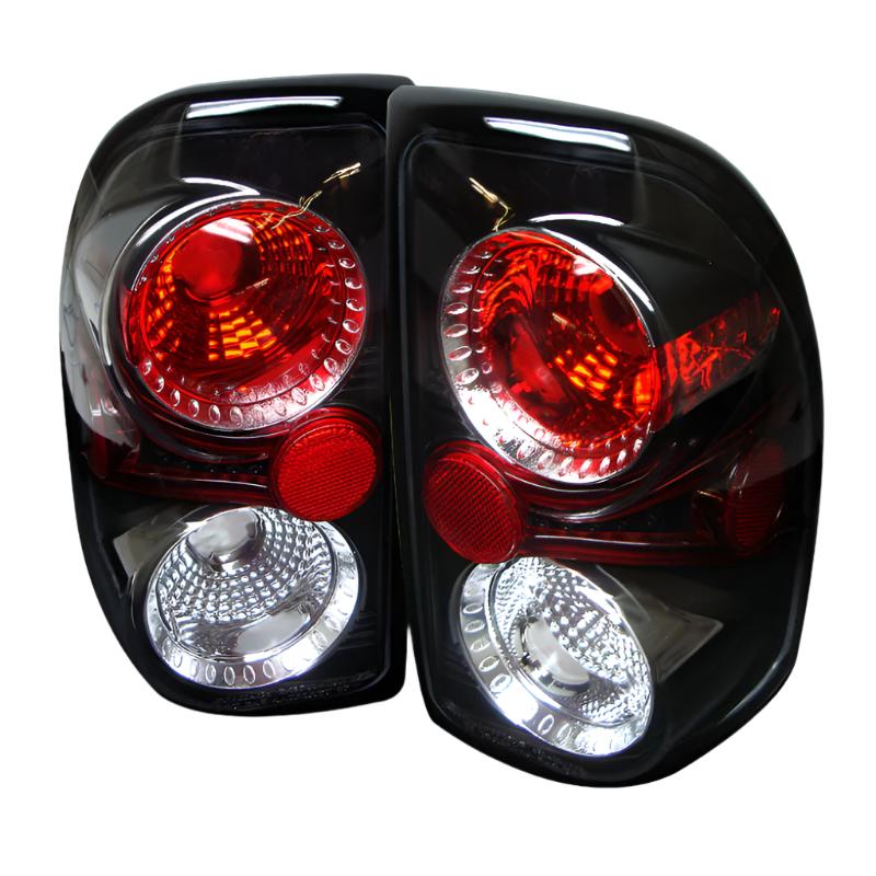 Spyder Dodge Dakota 97-04 Euro Style Tail Lights Black ALT-YD-DDAK97-BK - Black Ops Auto Works