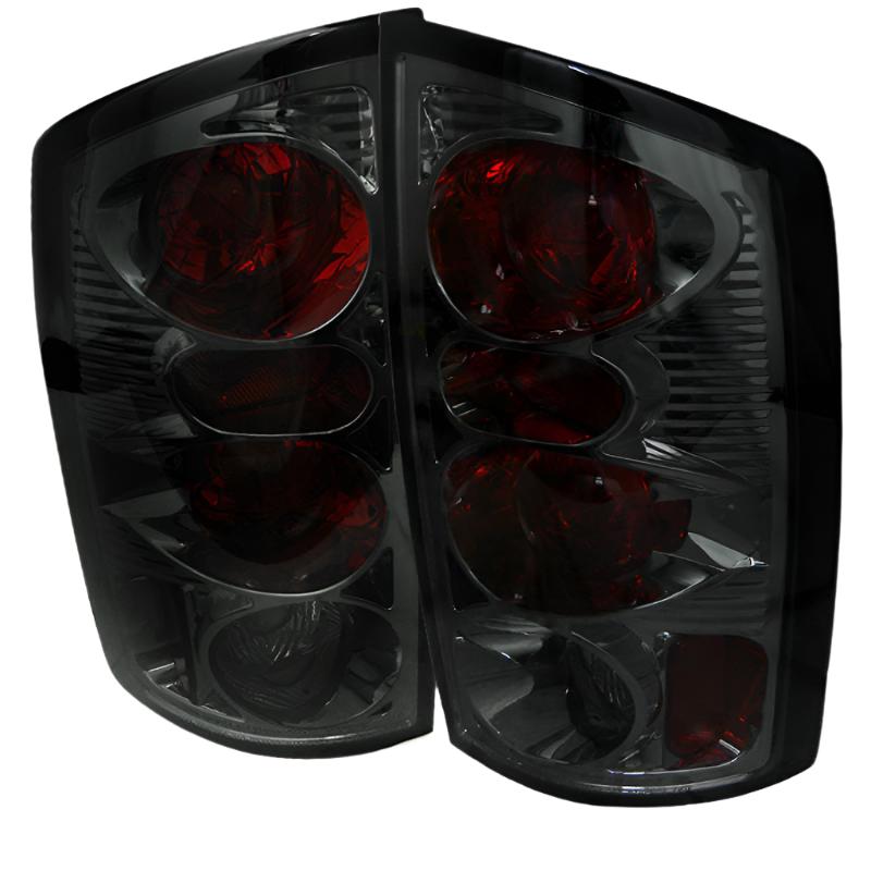 Spyder Dodge Ram 02-06 1500/Ram 2500/3500 03-06 Euro Style Tail Lights Smoke ALT-YD-DRAM02-SM - Black Ops Auto Works