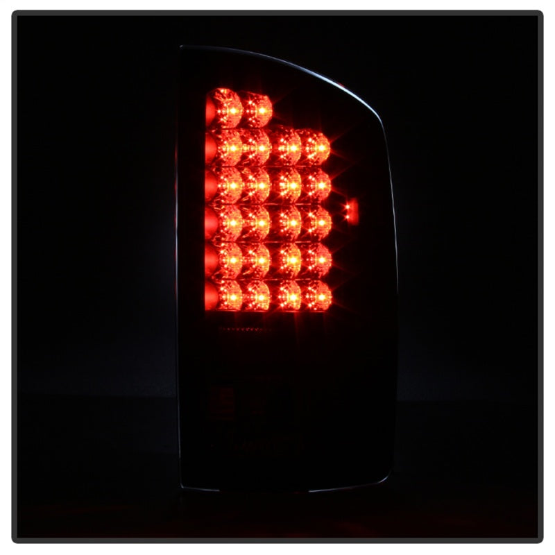 Spyder Dodge Ram 02-06 1500/Ram 2500/3500 03-06 LED Tail Light Black Smoke ALT-YD-DRAM02-LED-BSM - Black Ops Auto Works