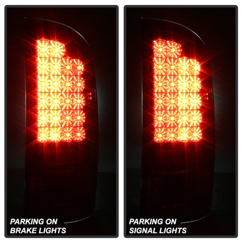 Spyder Dodge Ram 02-06 1500/Ram 2500/3500 03-06 LED Tail Light Chrome ALT-YD-DRAM02-LED-C - Black Ops Auto Works