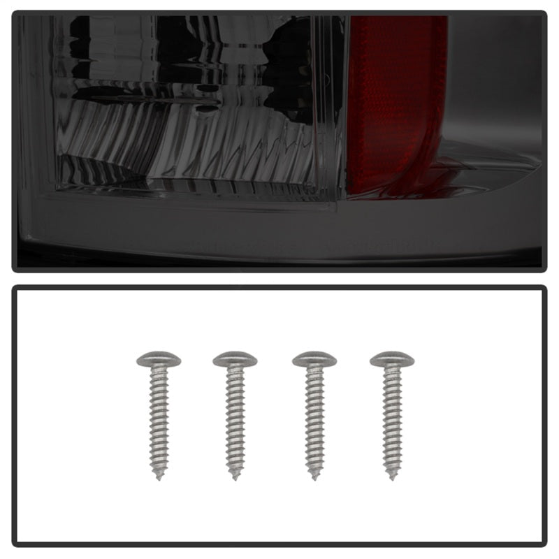 Spyder Dodge Ram 07-08 1500/Ram 07-09 2500/3500 LED Tail Lights Smoke ALT-YD-DRAM06-LED-SM - Black Ops Auto Works