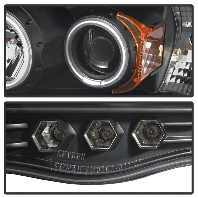 Spyder Dodge Ram 1500 02-05 03-05 Projector Headlights CCFL Halo LED Blk PRO-YD-DR02-CCFL-BK - Black Ops Auto Works