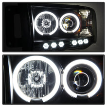 Load image into Gallery viewer, Spyder Dodge Ram 1500 02-05 03-05 Projector Headlights CCFL Halo LED Blk Smke PRO-YD-DR02-CCFL-BSM - Black Ops Auto Works