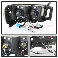 Load image into Gallery viewer, Spyder Dodge Ram 1500 02-05 03-05 Projector Headlights CCFL Halo LED Blk Smke PRO-YD-DR02-CCFL-BSM - Black Ops Auto Works