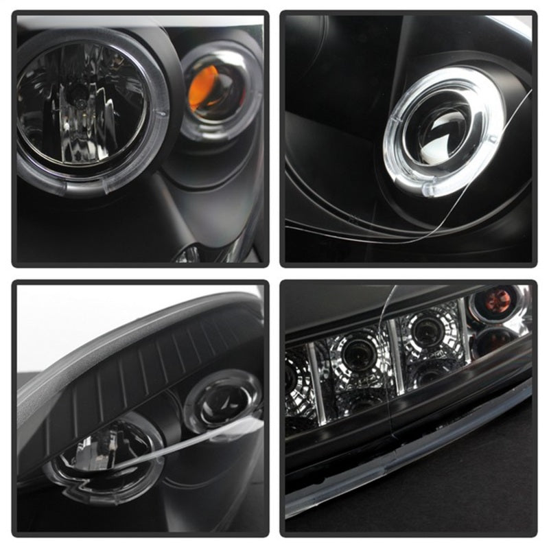 Spyder Dodge Ram 1500 06-08/Ram 2500 06-09 Projector Headlights LED Halo LED Blk PRO-YD-DR06-HL-BK - Black Ops Auto Works